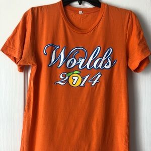 Stingrays Orange Worlds 2014 T-shirt